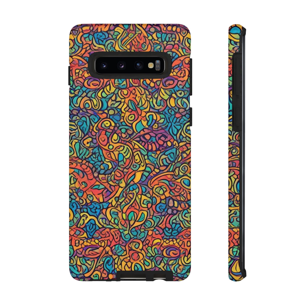 African Print Samsung Galaxy Tough Case Funky African
