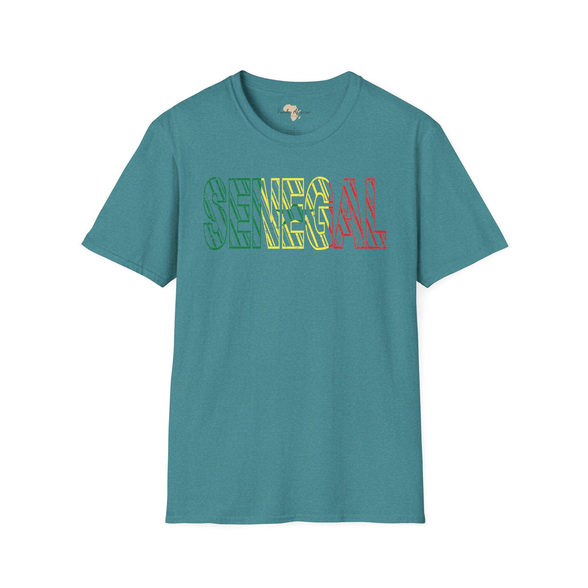 Senegal text unisex softstyle tee Funky African