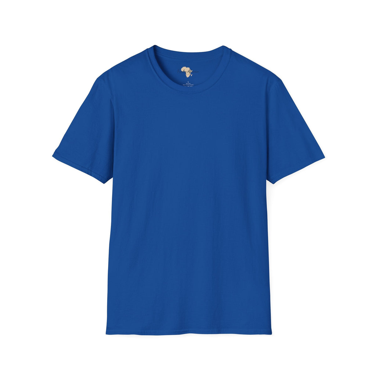 Blank unisex softstyle tee Funky African