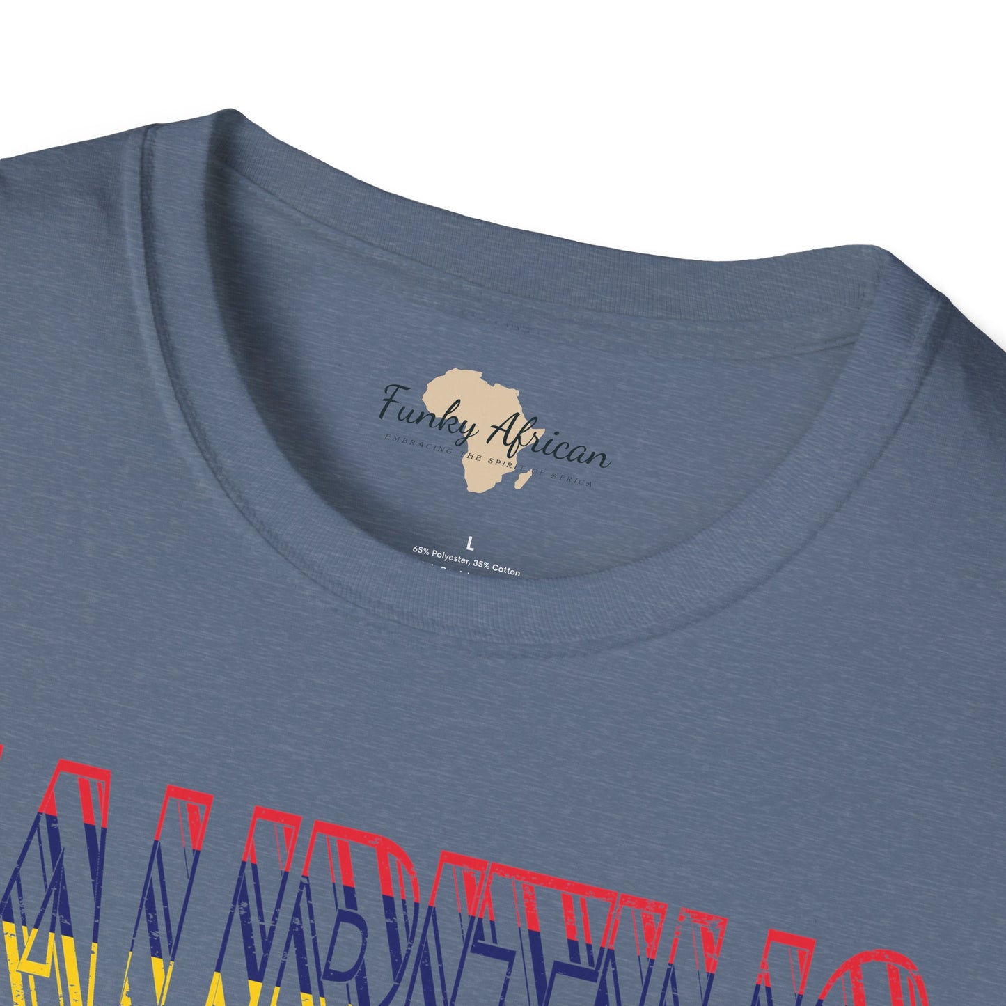 Mauritius text unisex softstyle tee