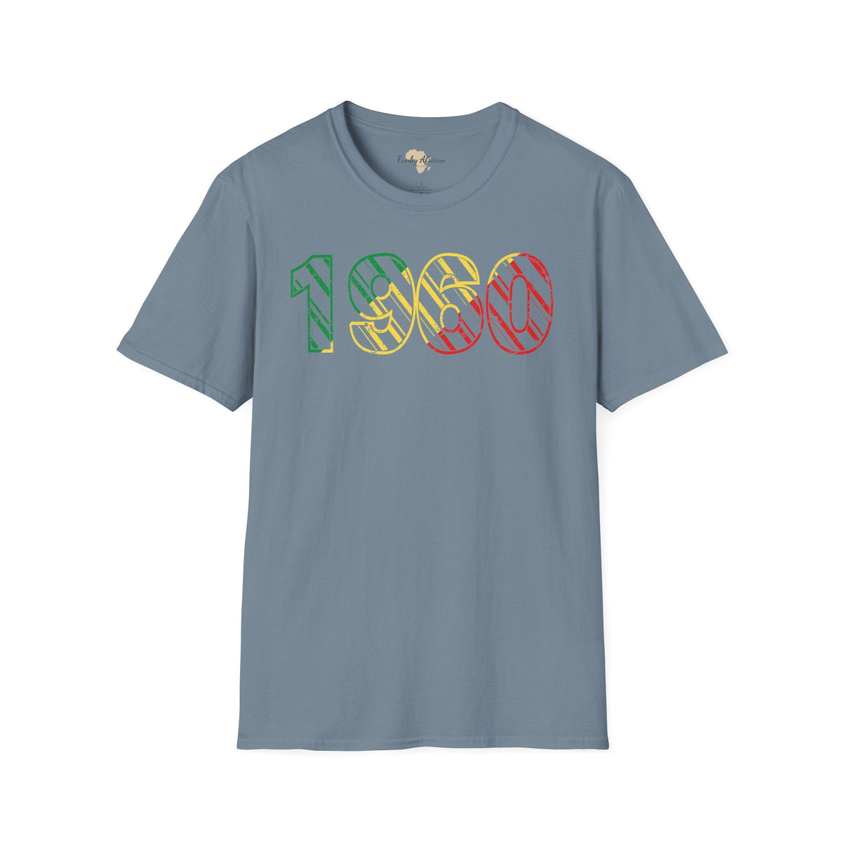 Republic of the Congo text unisex softstyle tee Funky African