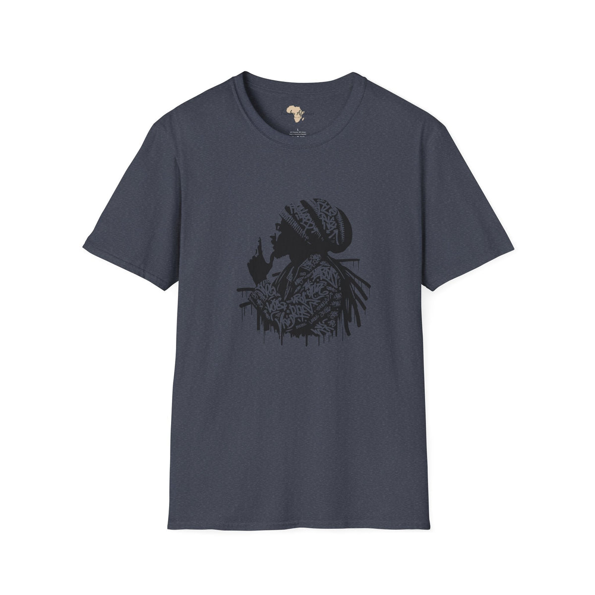 Natty graffiti unisex softstyle tee Funky African