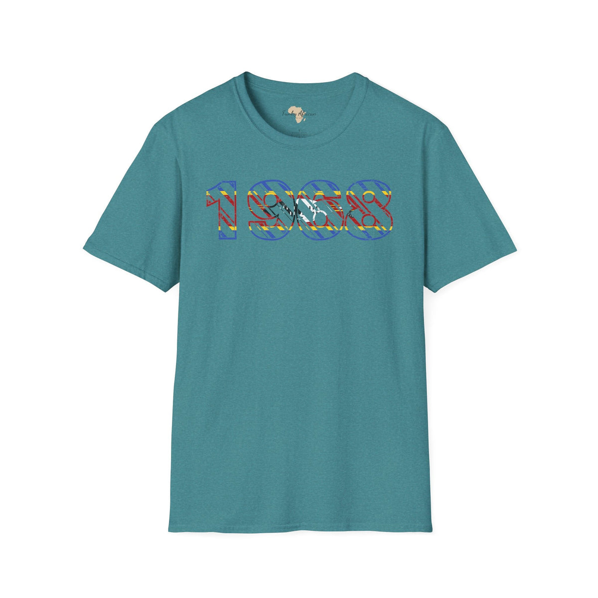 Eswatini year unisex softstyle tee Funky African