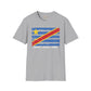 DR Congo strip unisex softstyle tee