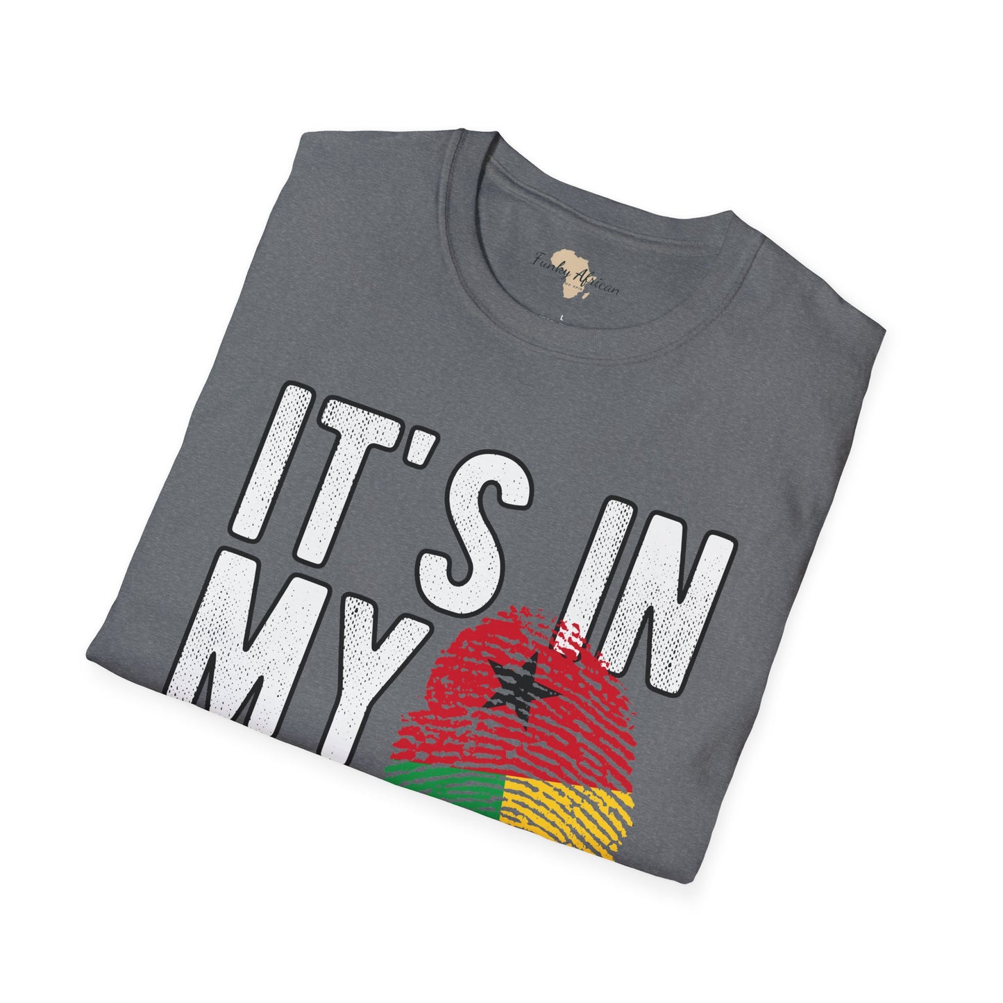 it's in my DNA unisex tee - Guinea-Bissau