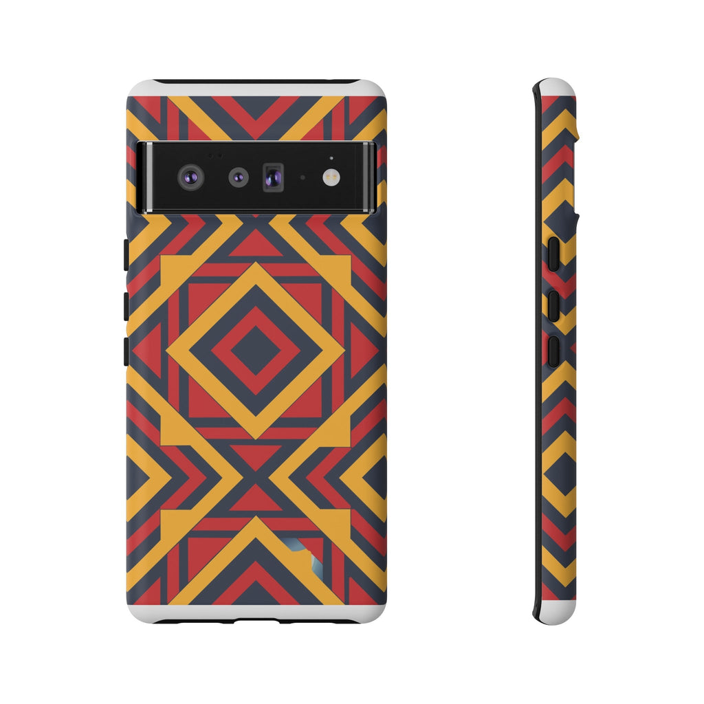 African Print Google Pixel Tough Cases Funky African