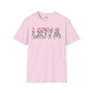 Libya text unisex softstyle tee