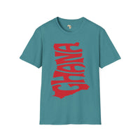 Ghana cut unisex softstyle tee Funky African