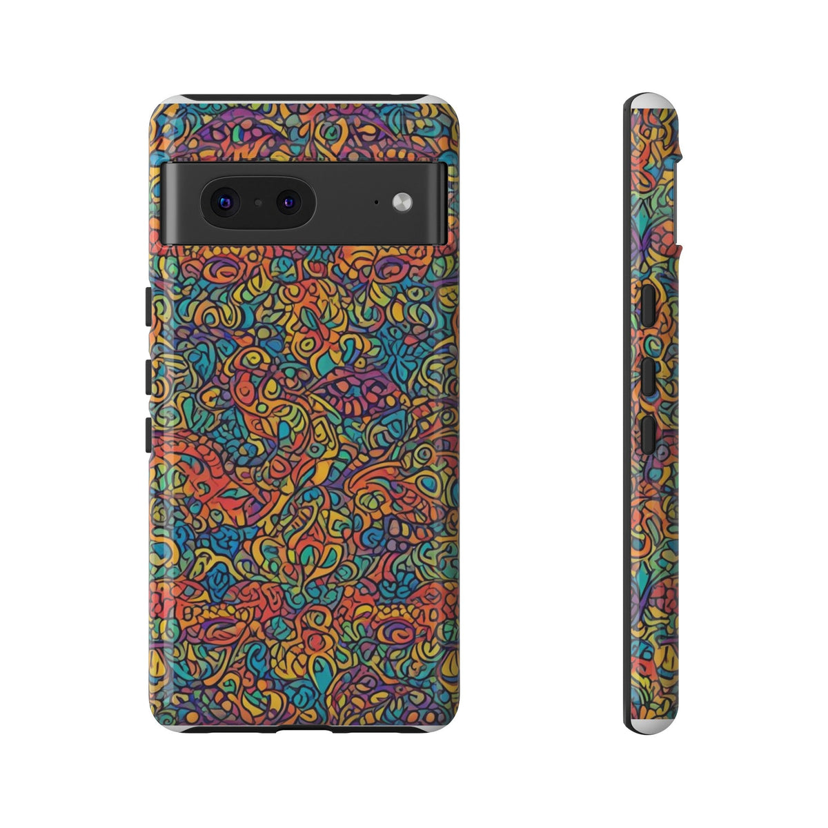African Print Google Pixel Tough Cases Funky African