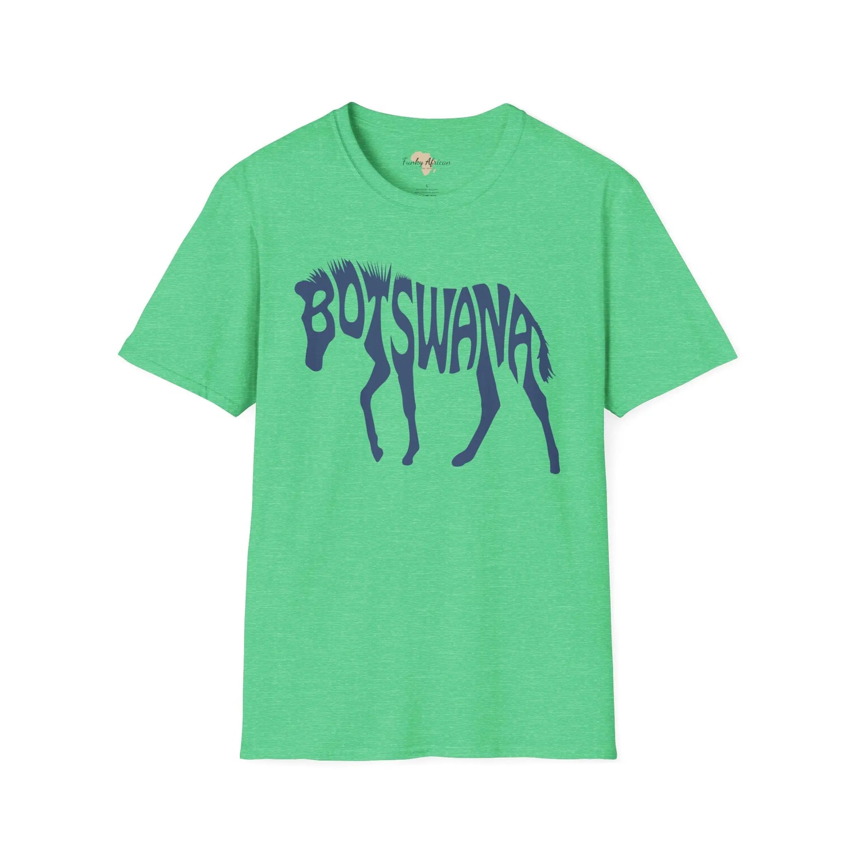 Botswana cut unisex softstyle tee Funky African