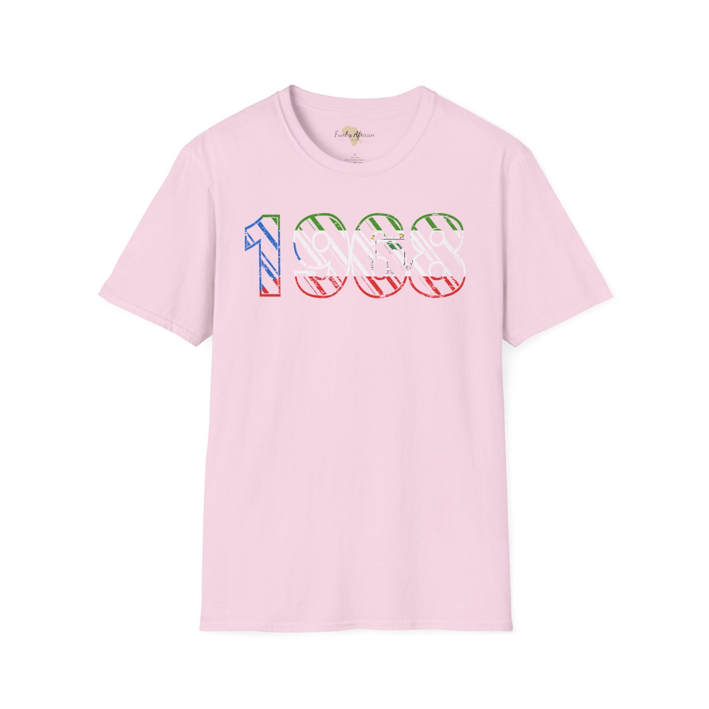 Equatorial Guinea year unisex softstyle tee