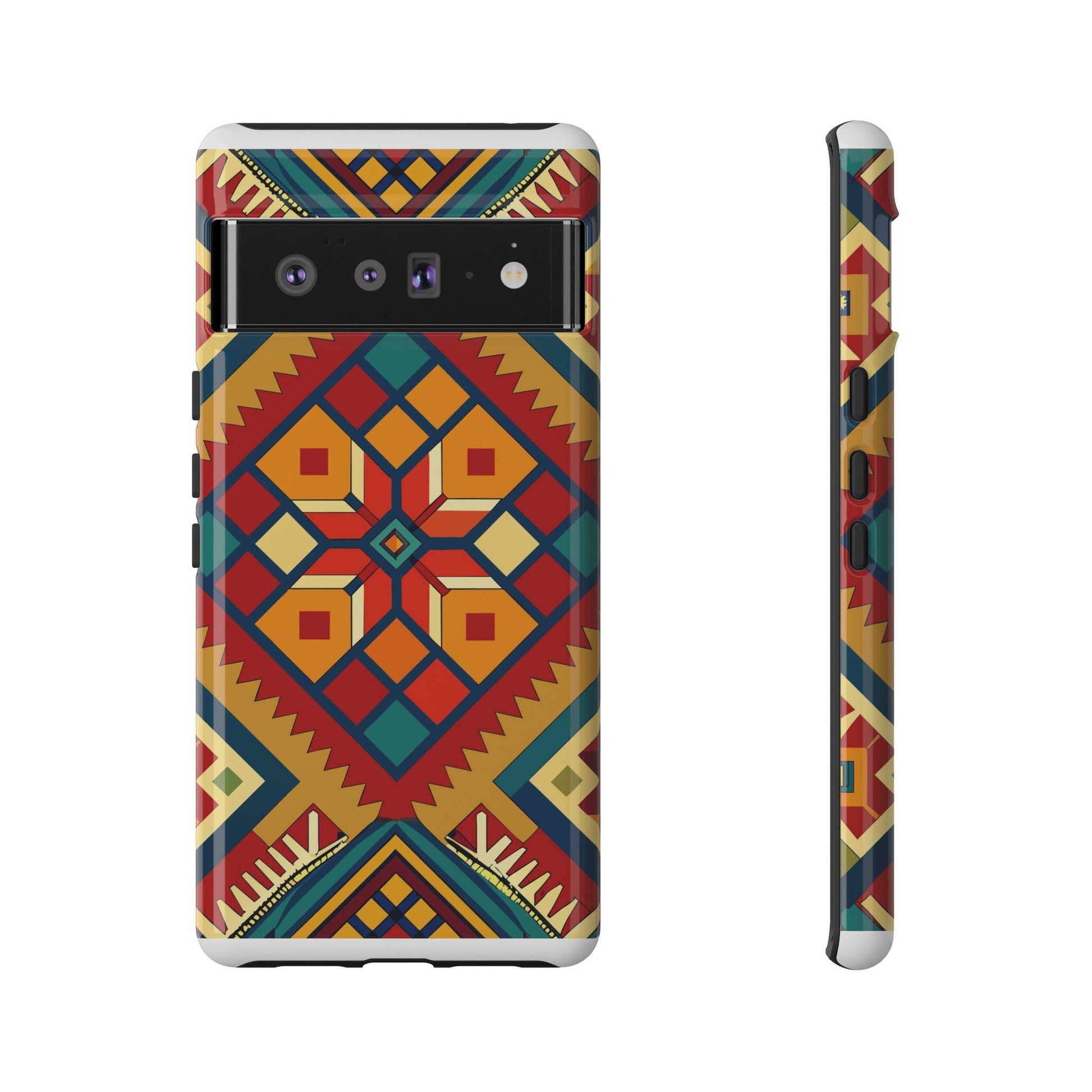 African Print Google Pixel Tough Cases Funky African