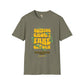 Nothing grows in a fake garden unisex tee