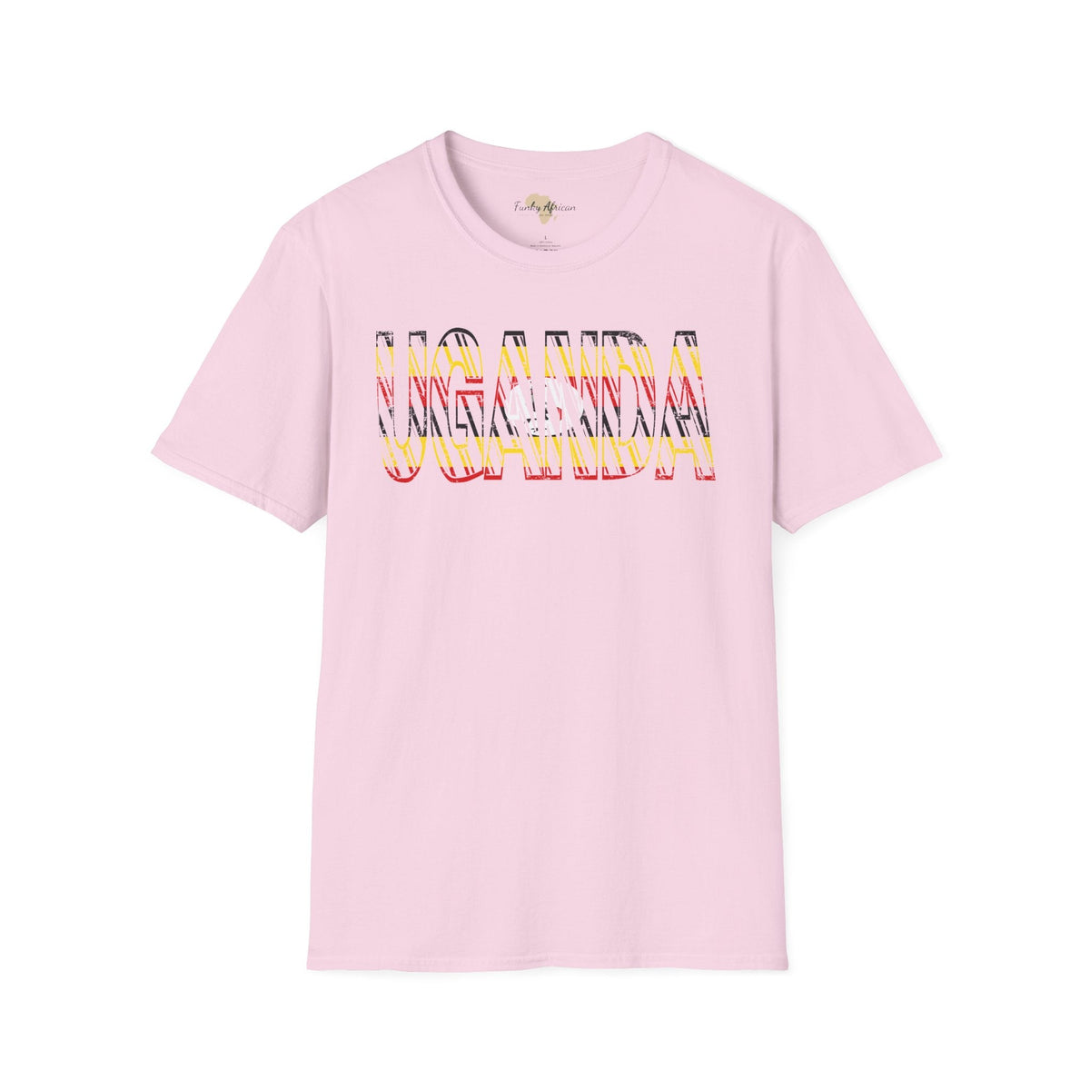 Uganda text unisex softstyle tee Funky African