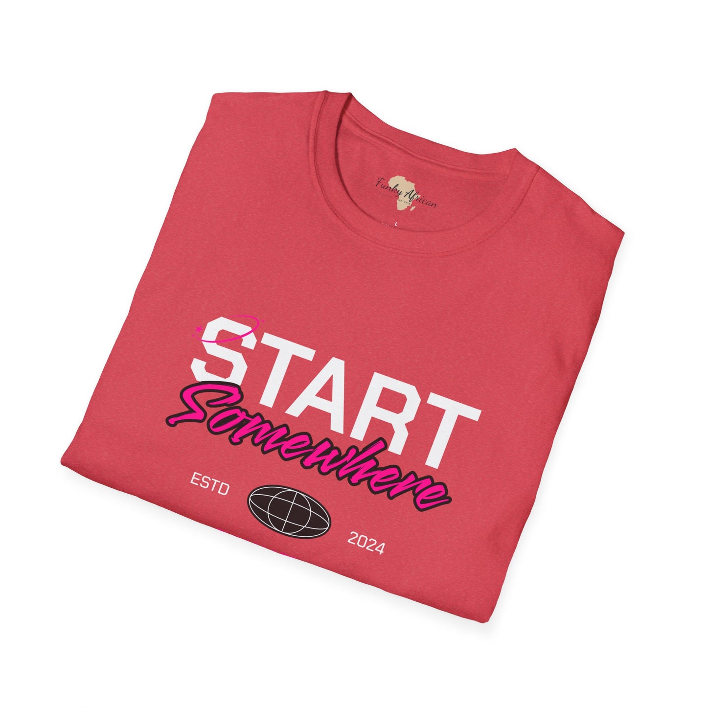 Just start unisex softstyle tee