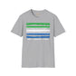 Sierra Leone strip unisex softstyle tee