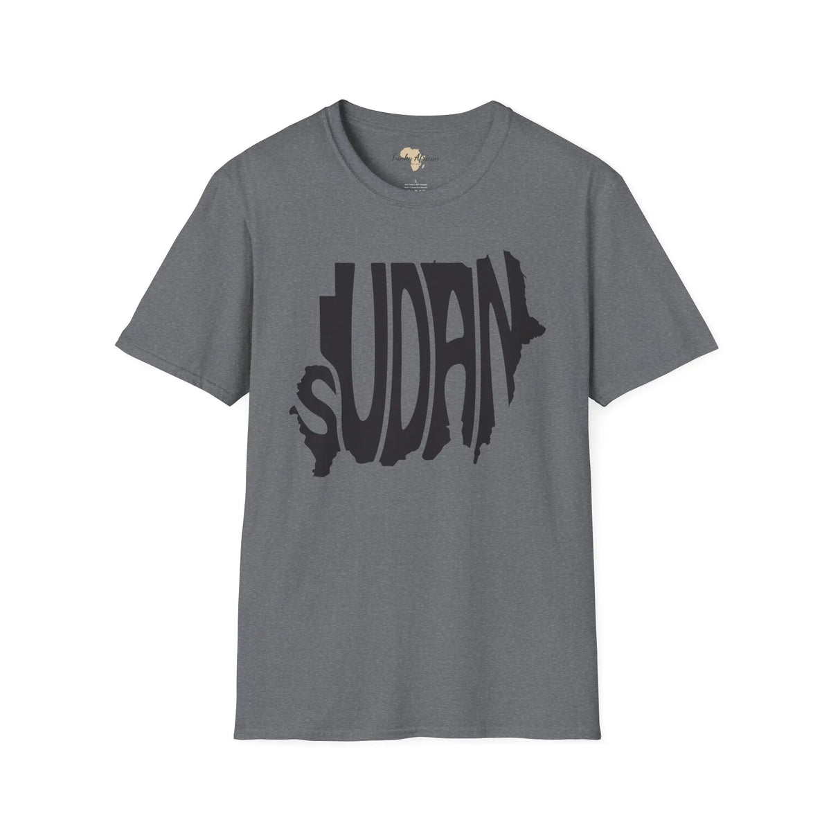 Sudan cut unisex softstyle tee Funky African