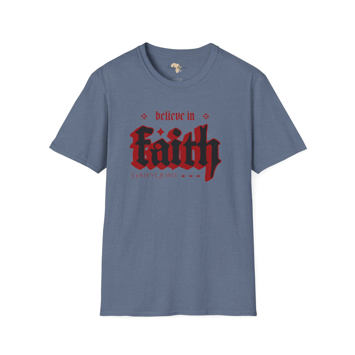Believe unisex tee Funky African