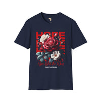Hope lights the way unisex tee