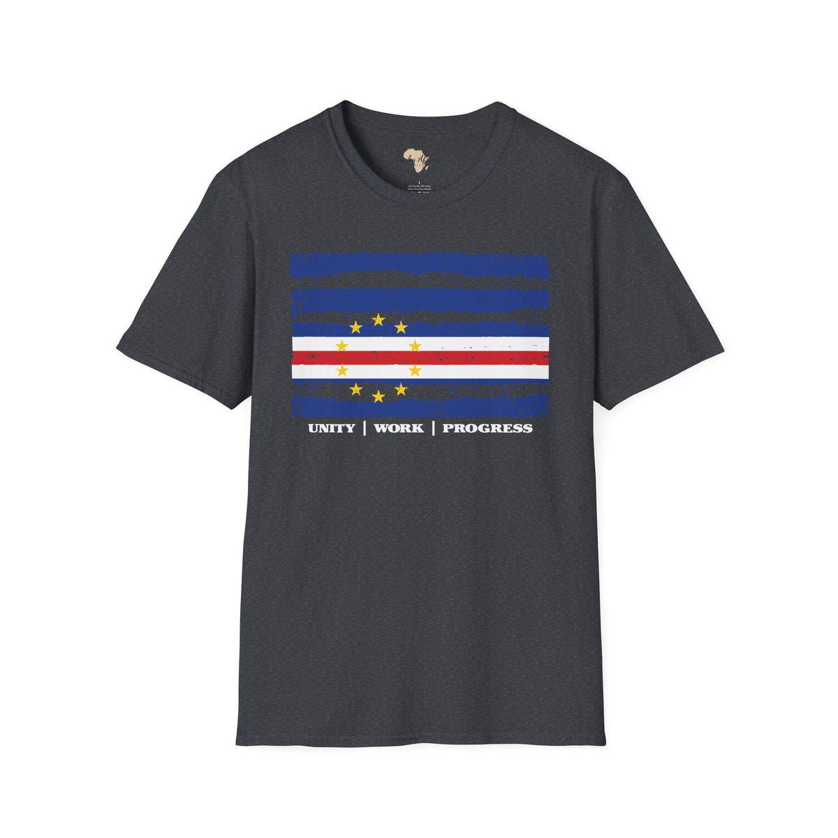 Cabo Verde strip unisex softstyle tee Funky African