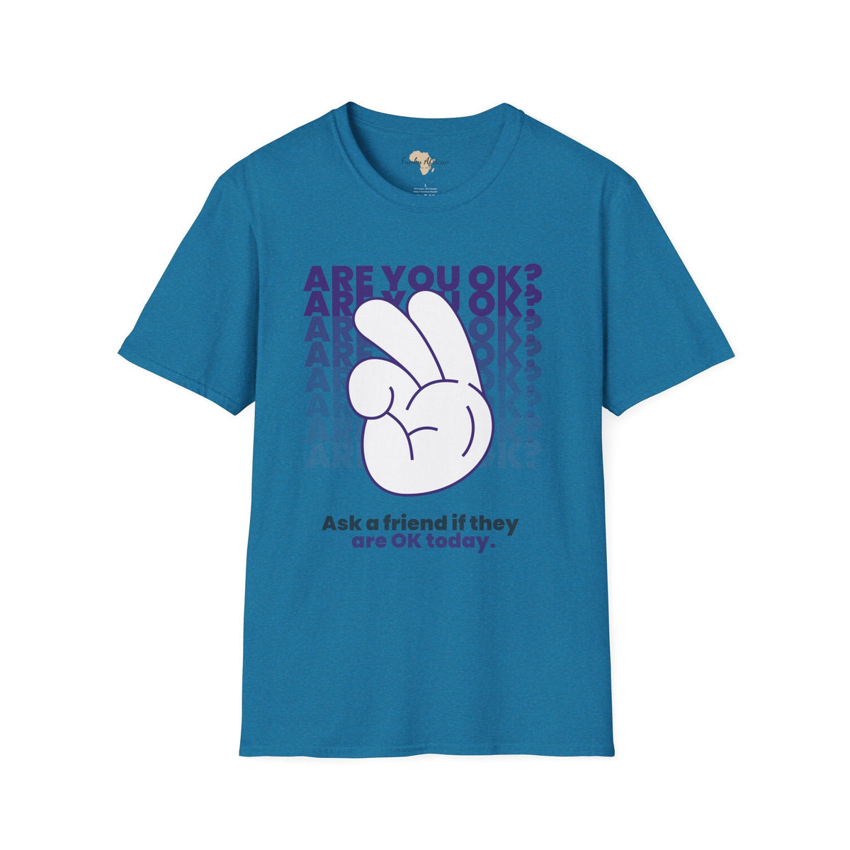 Are you ok unisex softstyle tee Funky African