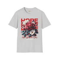 Hope lights the way unisex tee