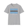Botswana strip unisex softstyle tee