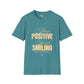 Stay positive unisex softstyle tee