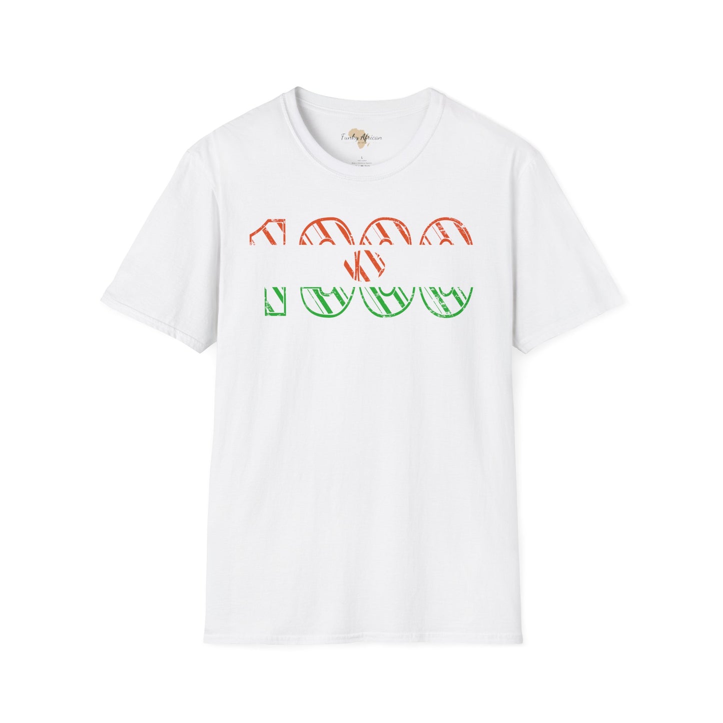 Nigerien year unisex softstyle tee