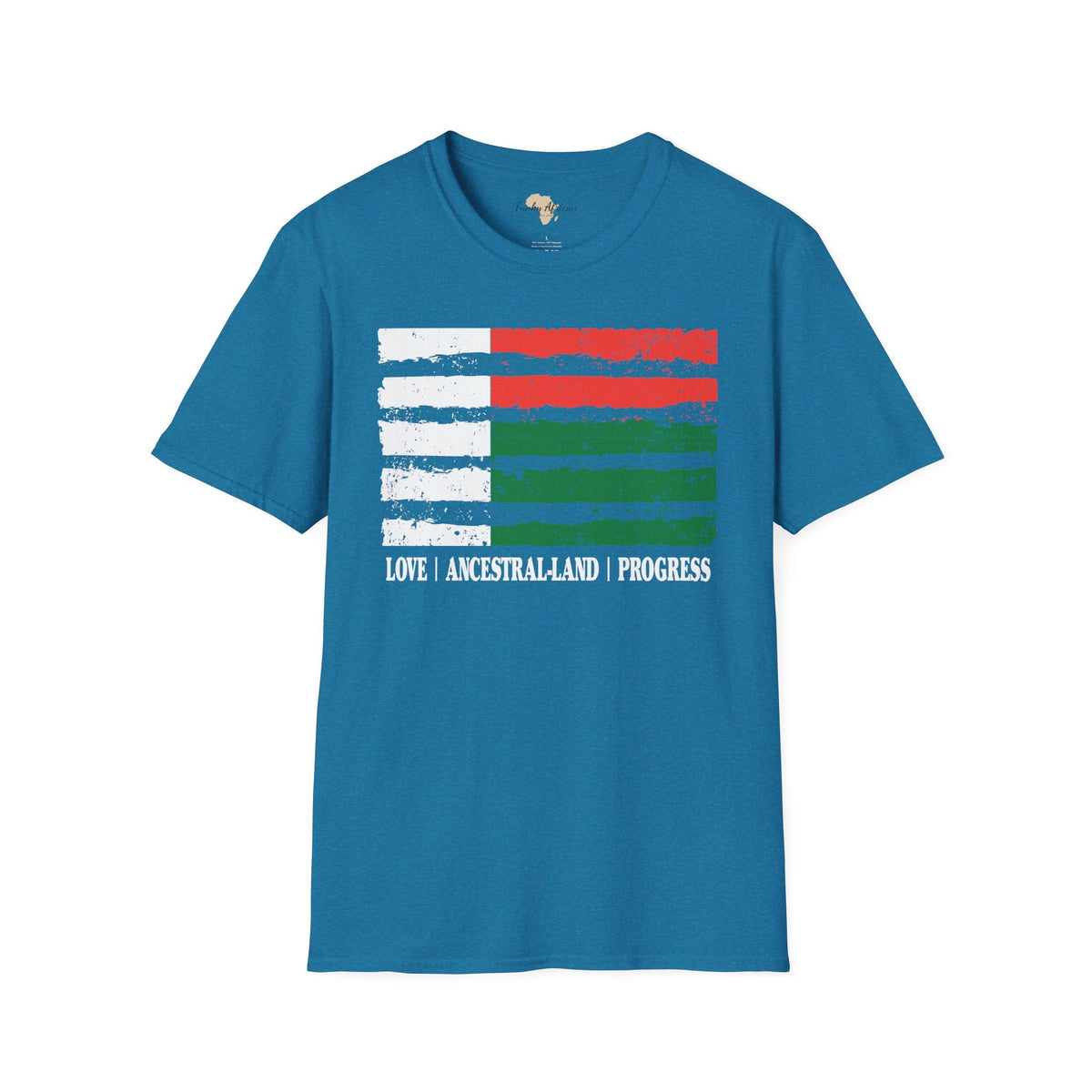 Madagascar strip unisex softstyle tee Funky African