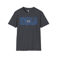 Somalia text unisex softstyle tee
