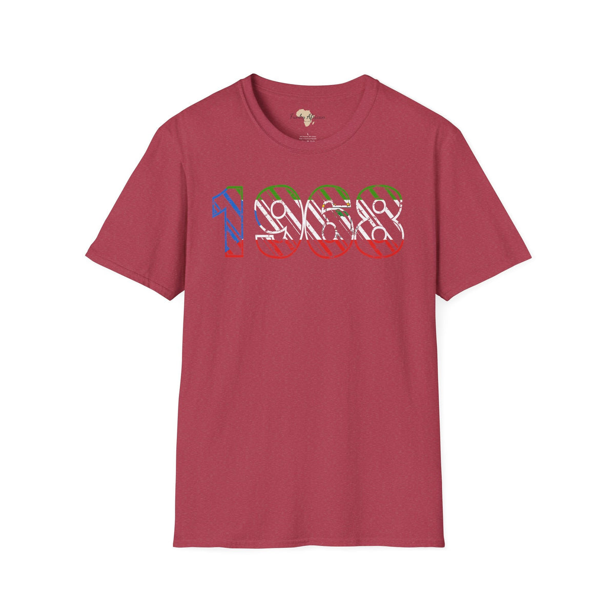 Equatorial Guinea year unisex softstyle tee Funky African