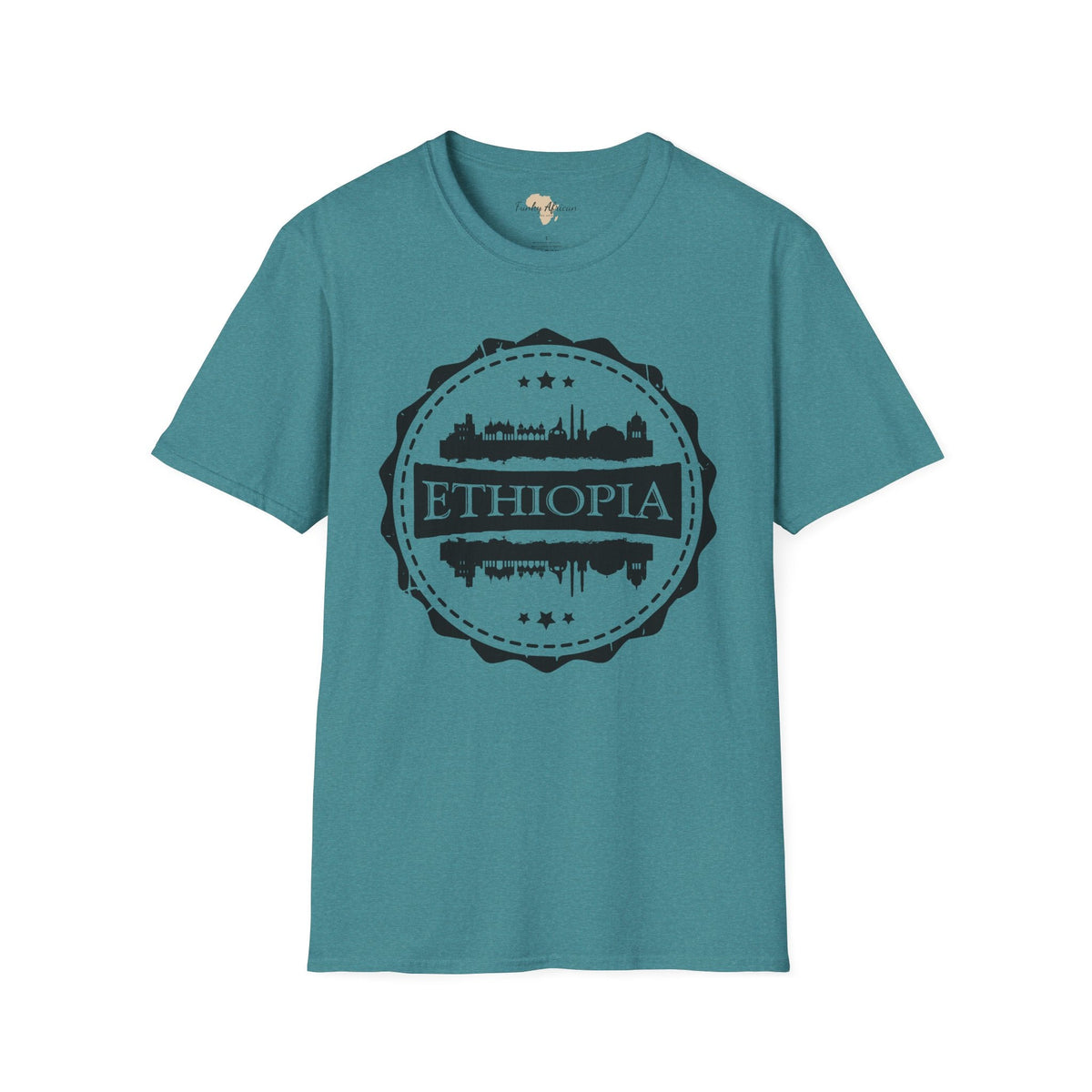 Ethiopia Stamp unisex tee Funky African