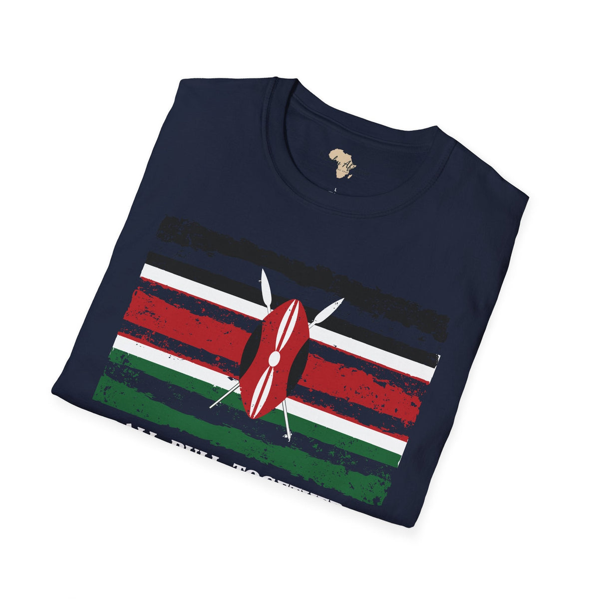 Kenya strip unisex softstyle tee Funky African