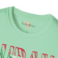 Sudan text unisex softstyle tee