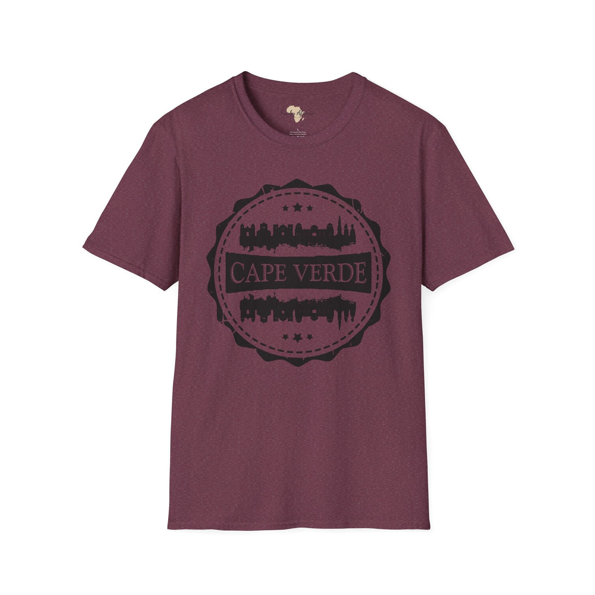 Cabo Verde Stamp unisex tee Funky African