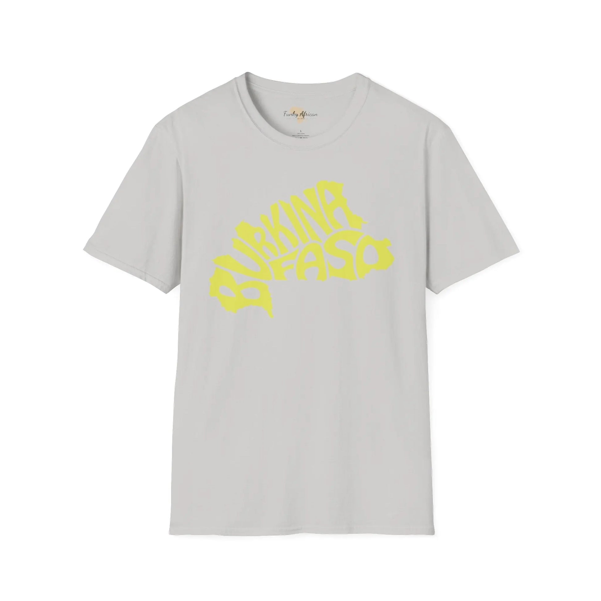 Burkina Faso cut unisex softstyle tee Funky African