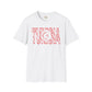 Tunisia text unisex softstyle tee
