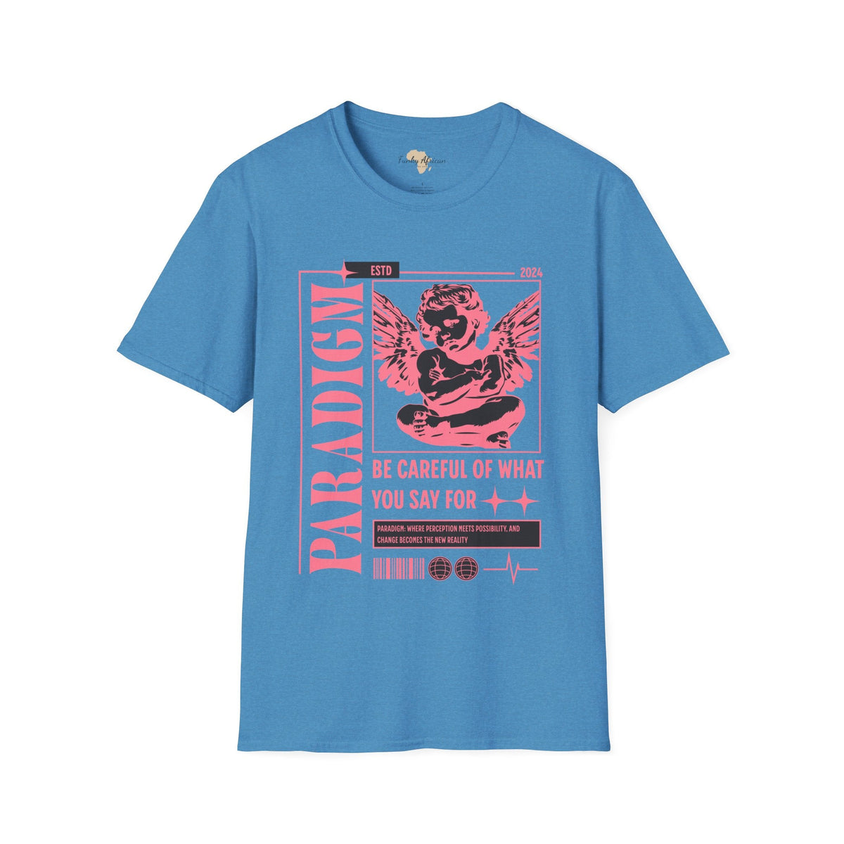 Paradigm unisex softstyle tee Funky African