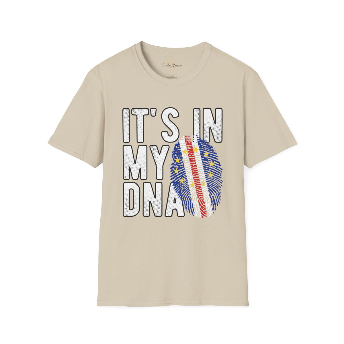 it's in my DNA unisex tee - Cabo Verde Funky African