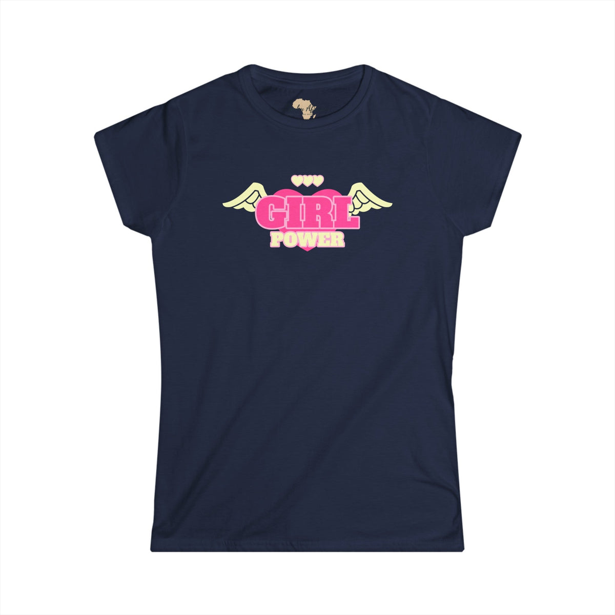Girl Power Women's Softstyle Tee Funky African