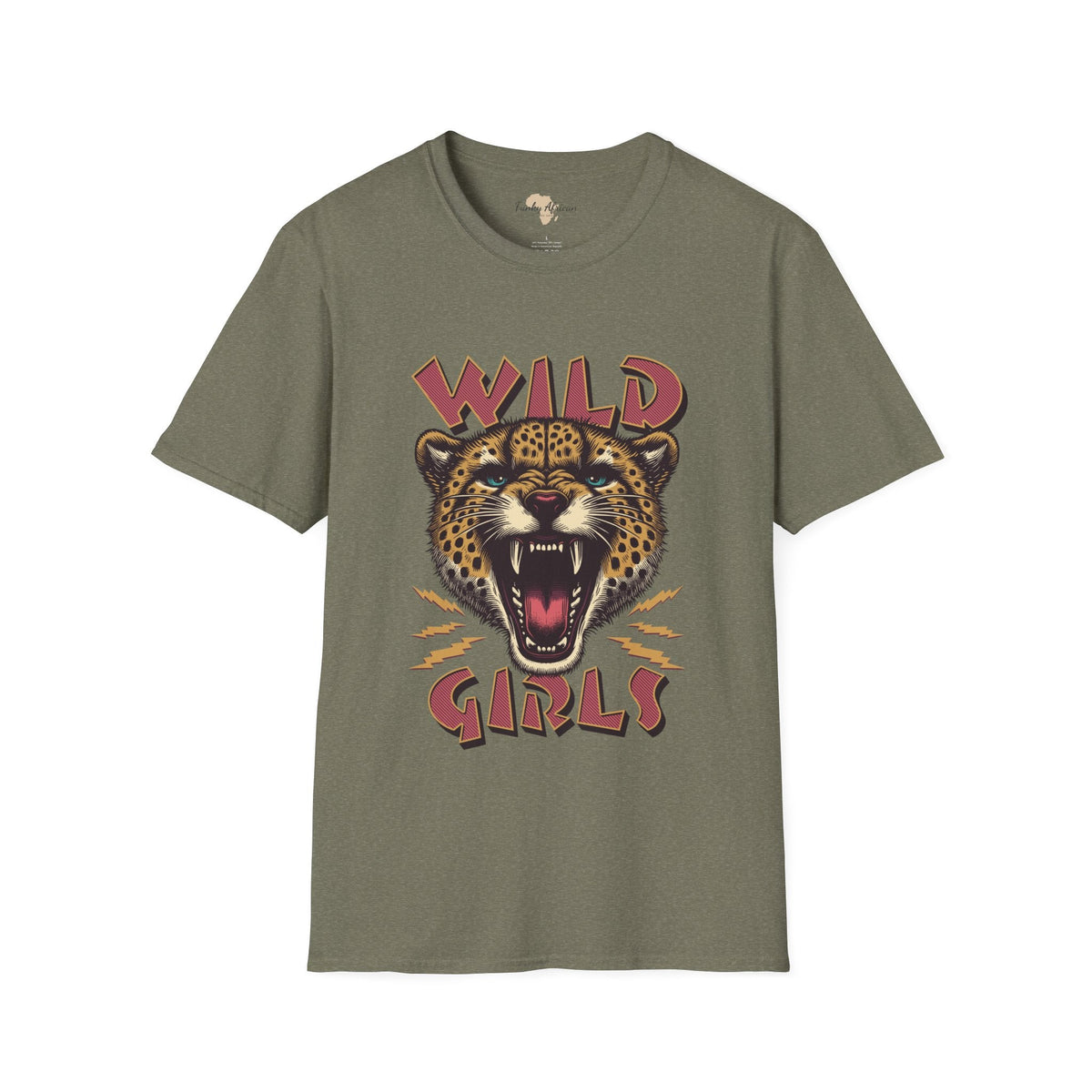 Wild girls unisex softstyle tee Printify