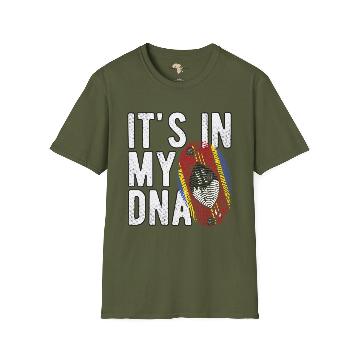 it's in my DNA unisex tee - Eswatini Funky African