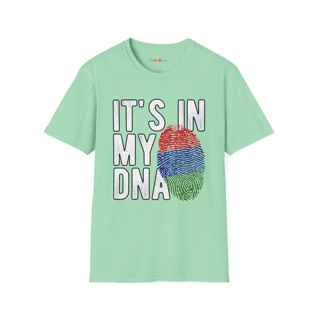 it's in my DNA unisex tee - Gambia Funky African