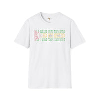 São Tomé and Príncipe text unisex softstyle tee