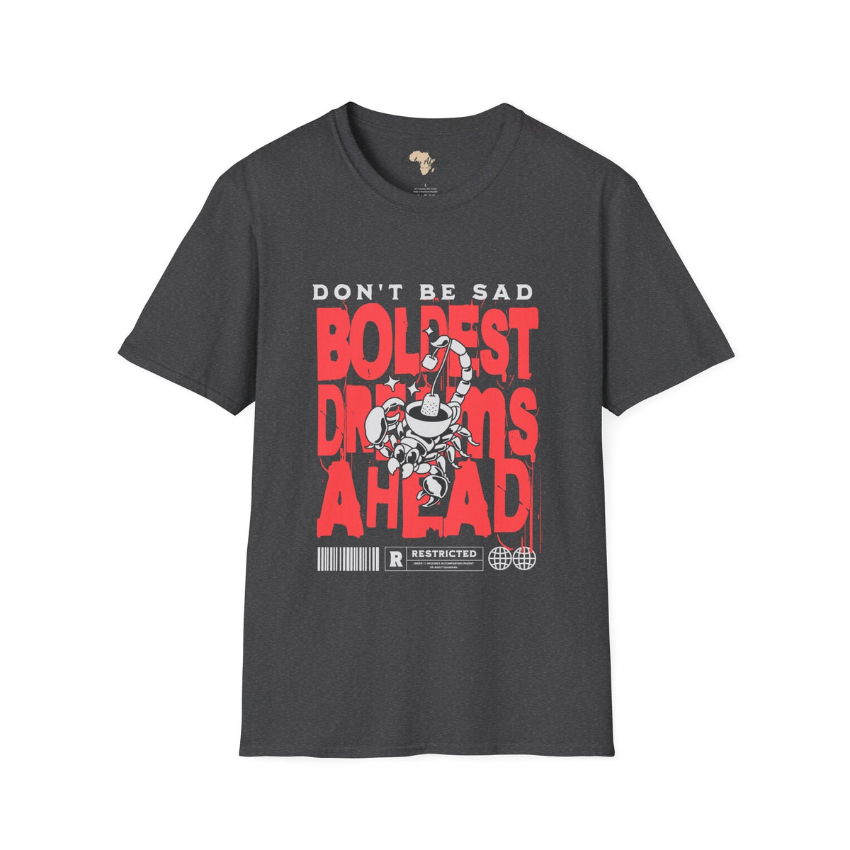 Don't be sad unisex tee Funky African