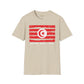 Tunisia strip unisex softstyle tee