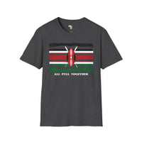 Kenya strip unisex softstyle tee