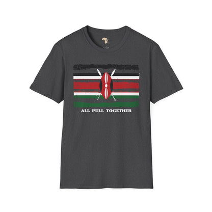 Kenya strip unisex softstyle tee