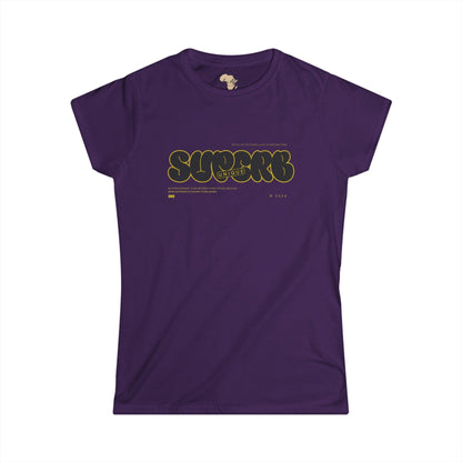 Superb Women's Softstyle Tee Funky African